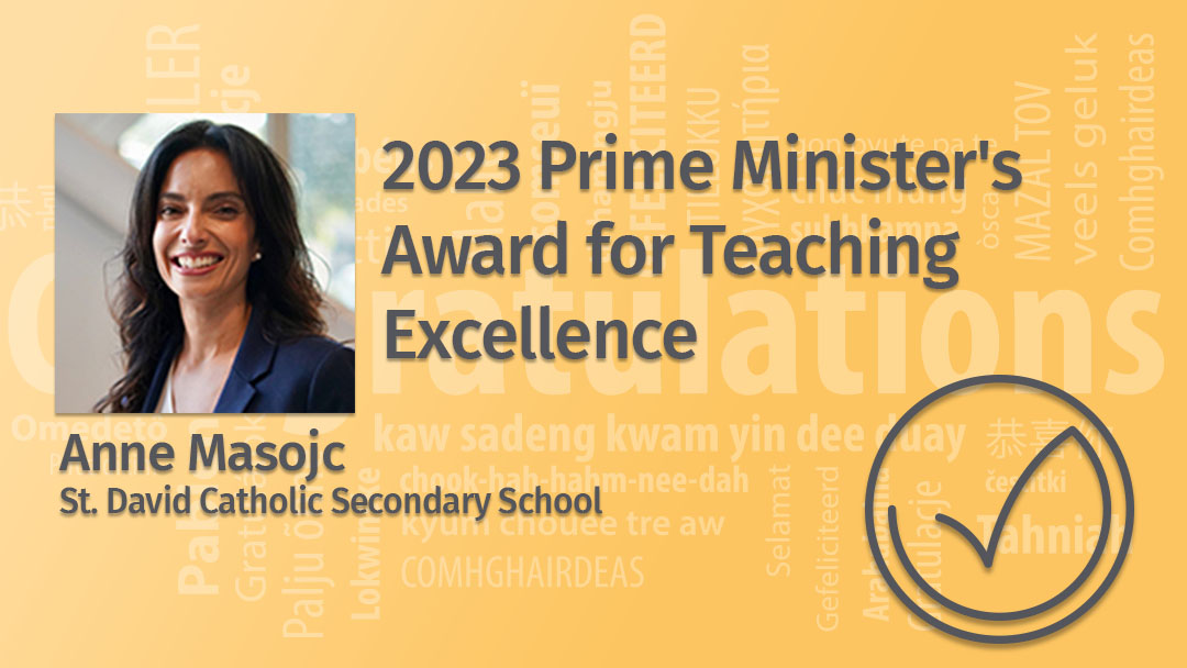 2023 Prime Minister's Award for Teaching Excellence