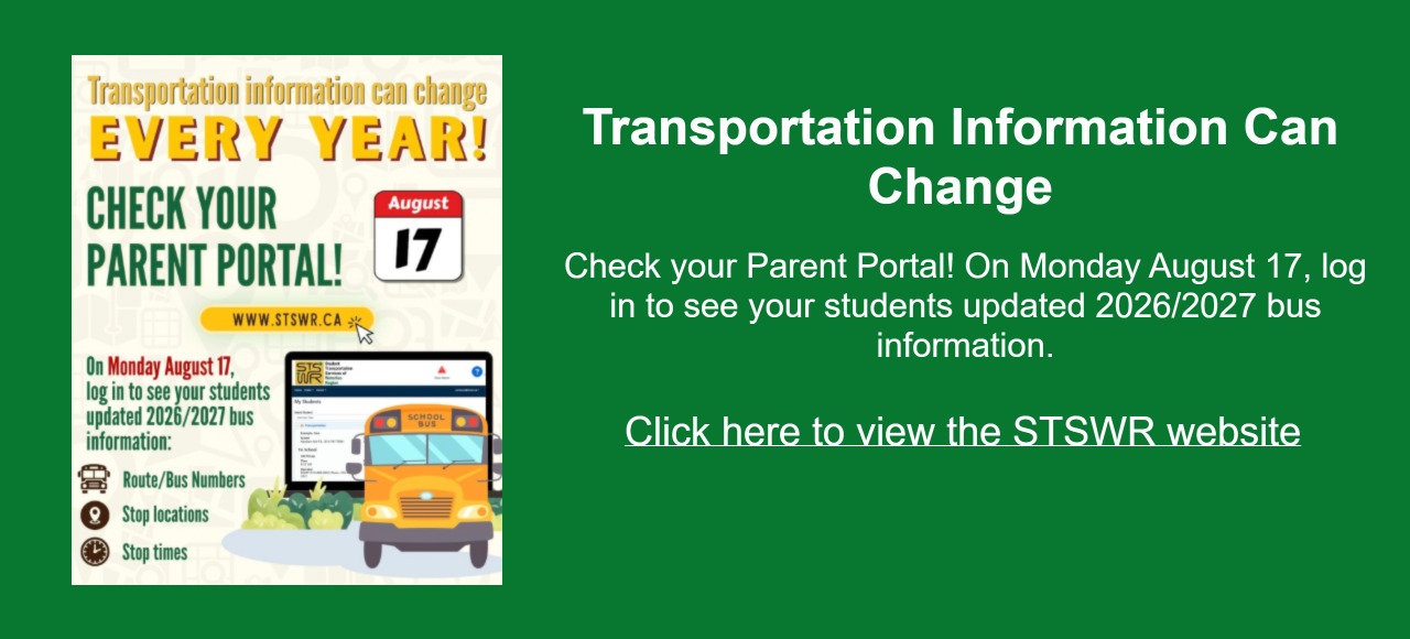 Transportation Information Change Slide Thumbnail